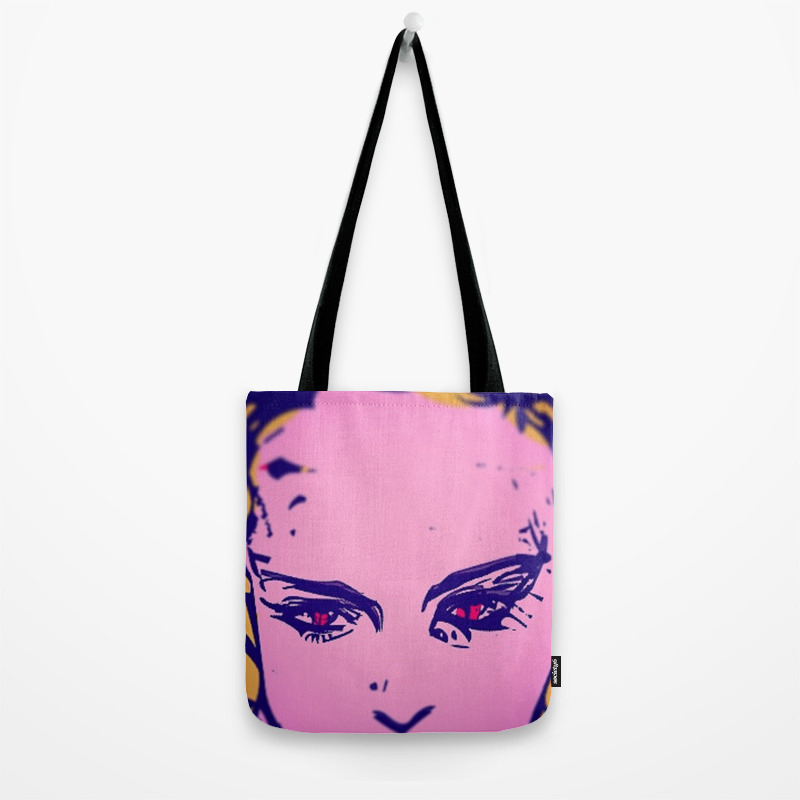 puma tote bag purple