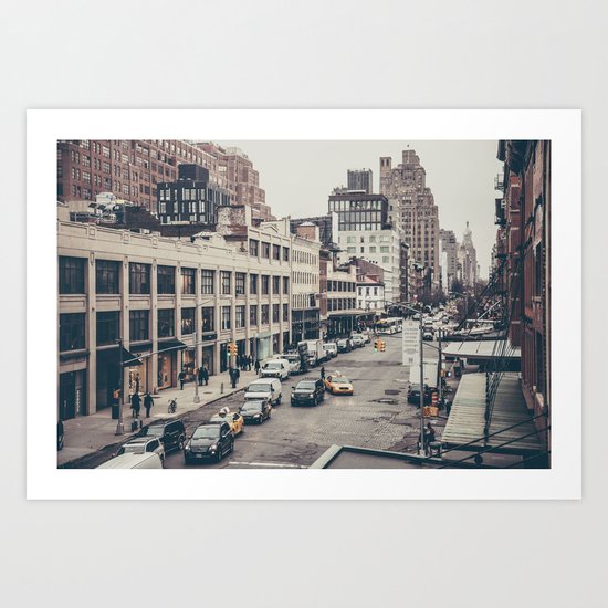 Tough Streets - NYC Art Print