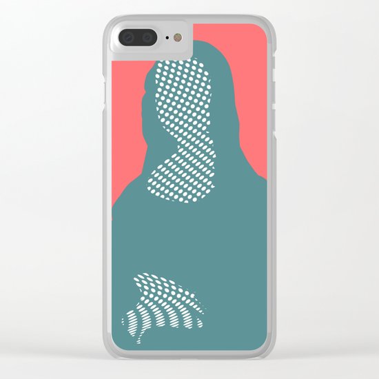 Mona, nu mach aber mal ein Punkt · 6 Clear iPhone Case