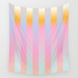 Blurred Stripes Wall Tapestry