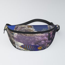 Exotic And Beautiful Sealife Collage Fanny Pack