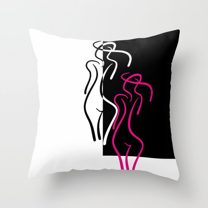 The Lady ~ From Sinners And Saints ~ Pure Throw Pillow