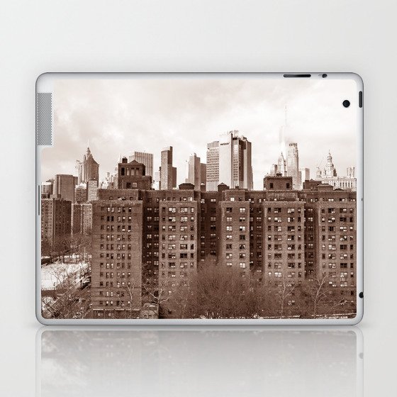 New York City Sepia Laptop & iPad Skin