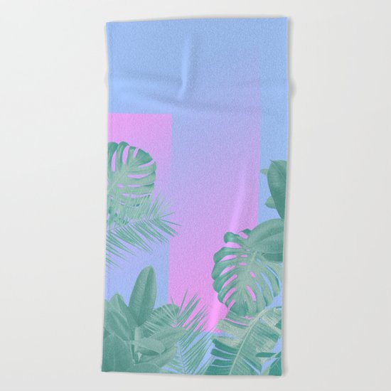 The things that I see Beach Towel
