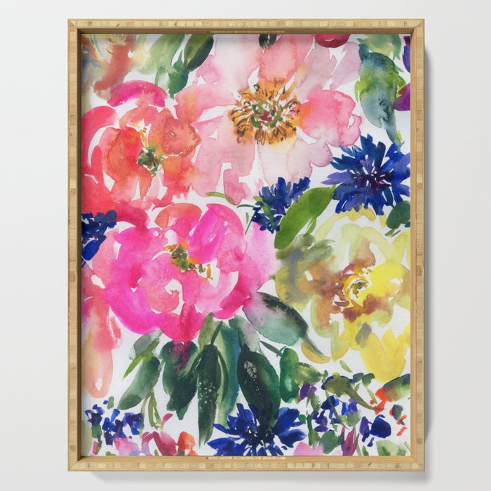 peonies and more Serving Tray