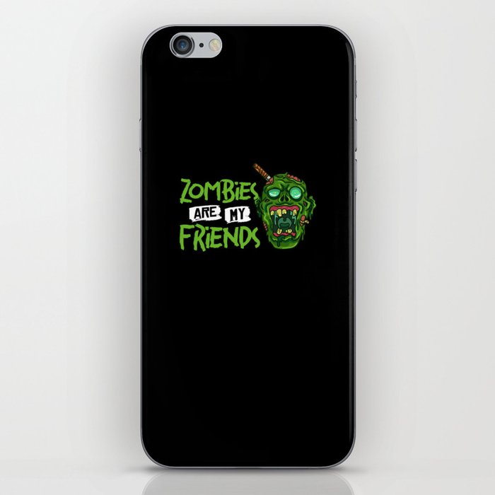 Scary Zombie Halloween Undead Monster Survival iPhone Skin