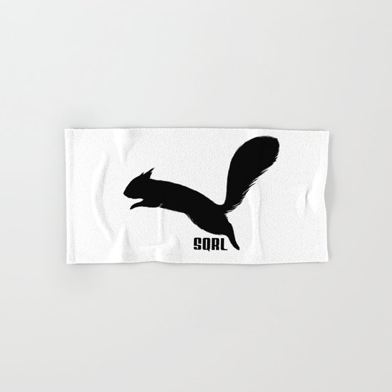 SQRL ™ // squirrel Hand & Bath Towel