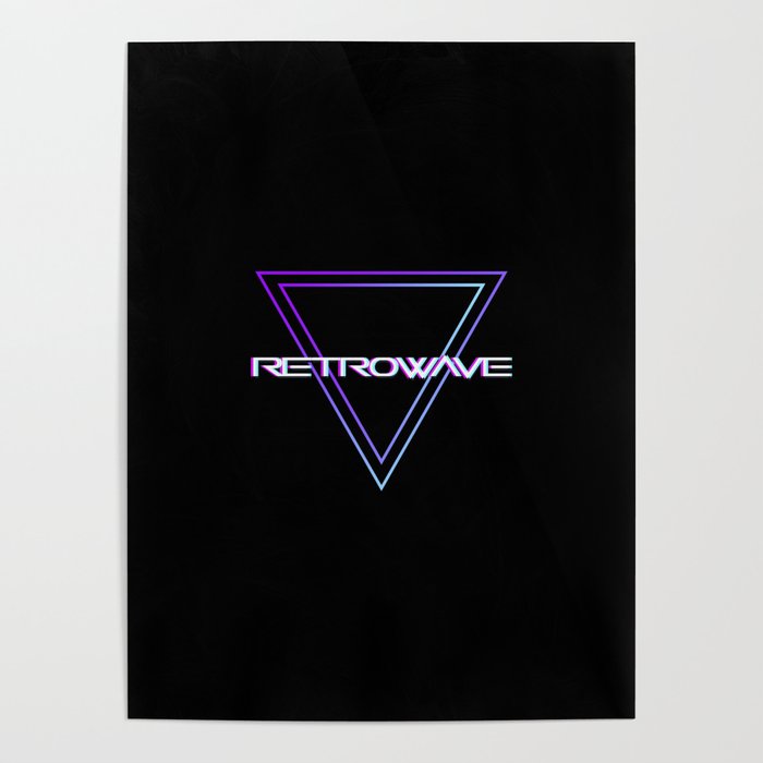 Retrowave Aesthetic Poster
