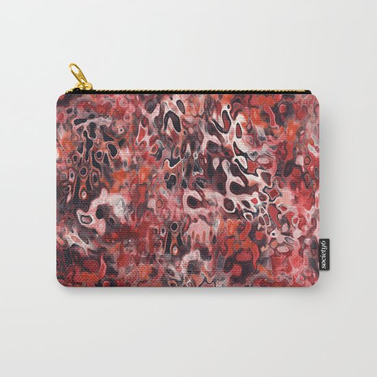 Abstract Pattern Carry-All Pouch