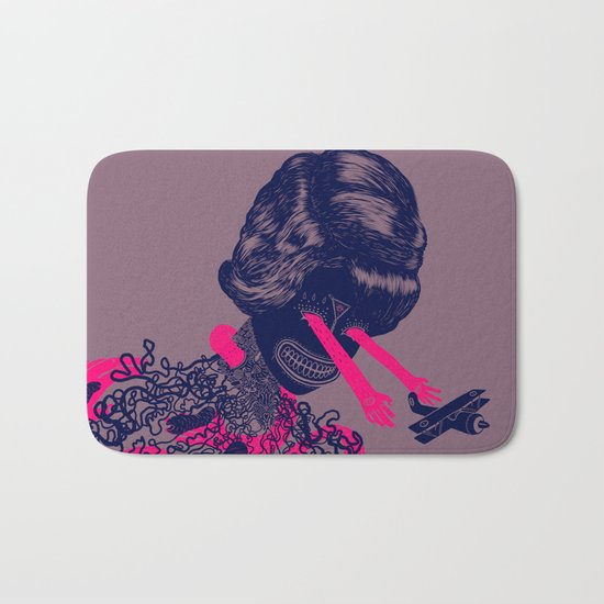 look into my beautiful eyes Bath Mat