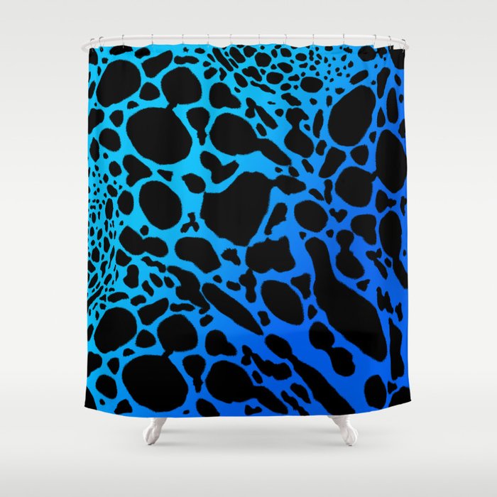 Blue Poison Dart Frog Shower Curtain by LAEC | Society6