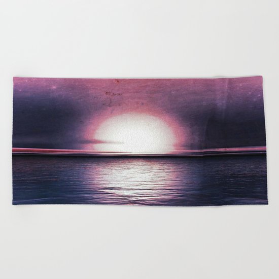 Sunset in Pegasus Beach Towel