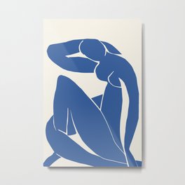 Blue Nude by Henri Matisse Metal Print