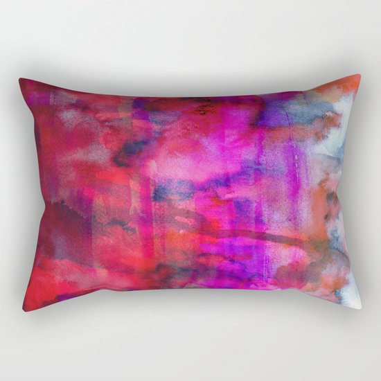 Burgundy Rectangular Pillow