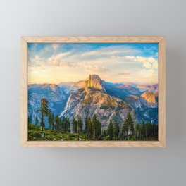 Heaven and Earth, Yosemite Framed Mini Art Print