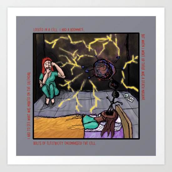 Electric Cellmate Art Print