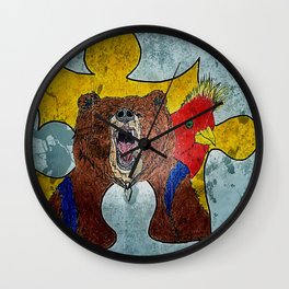 Banjoo & Kazooie Wall Clock | Drawing, Children, Coloredpencil, Illustration, Streetart, Digital, Other, Animal 