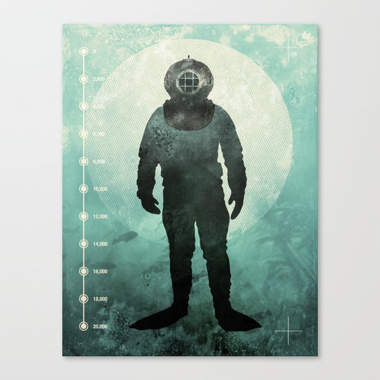 Under The Sea Canvas Print