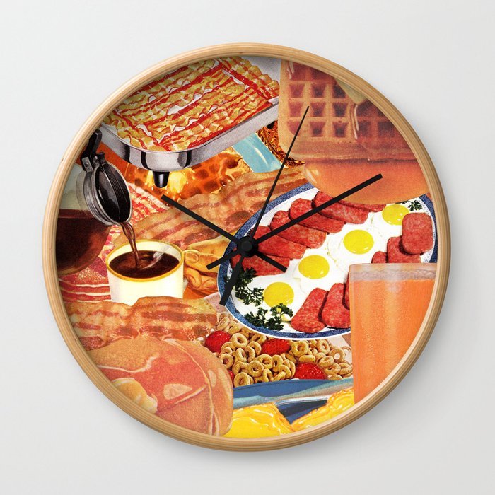 The Most Important Meal Wall Clock