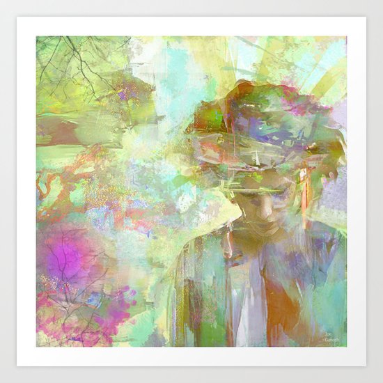 Eithne, Celtic goddess Art Print