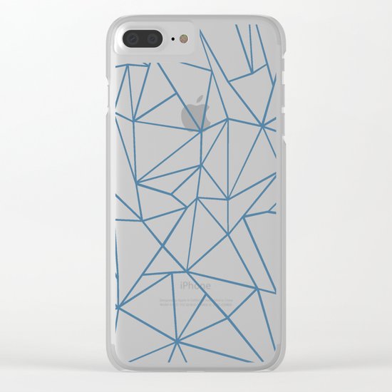 Ab Blues Clear iPhone Case