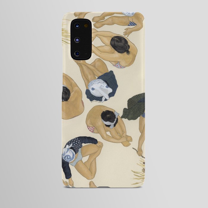Finding Warmth Together Android Case