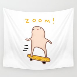 Honest Blob - Zoom! Wall Tapestry