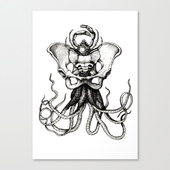Curiosities - The Queen Canvas Print