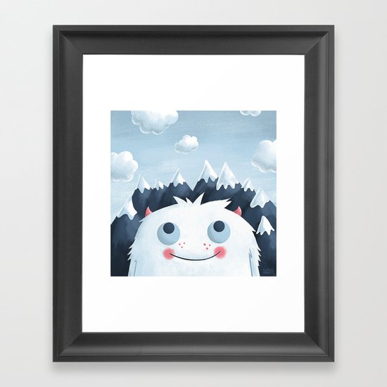 Looking Up Framed Art Print