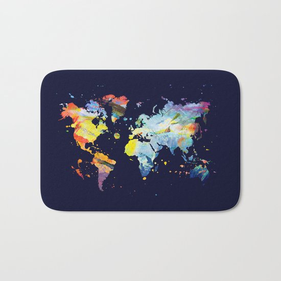 THE COLORFUL WORLD Bath Mat