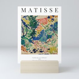 Landscape at Collioure - Henri Matisse - Exhibition Poster Mini Art Print