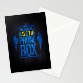 THE ANGELS HAVE THE PHONE BOX Stationery Cards