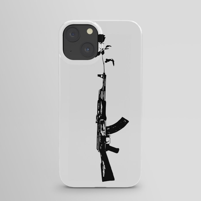 Flower AK47 iPhone Case