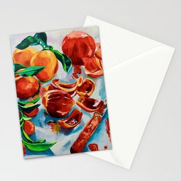 Naranjas de Verano Stationery Cards