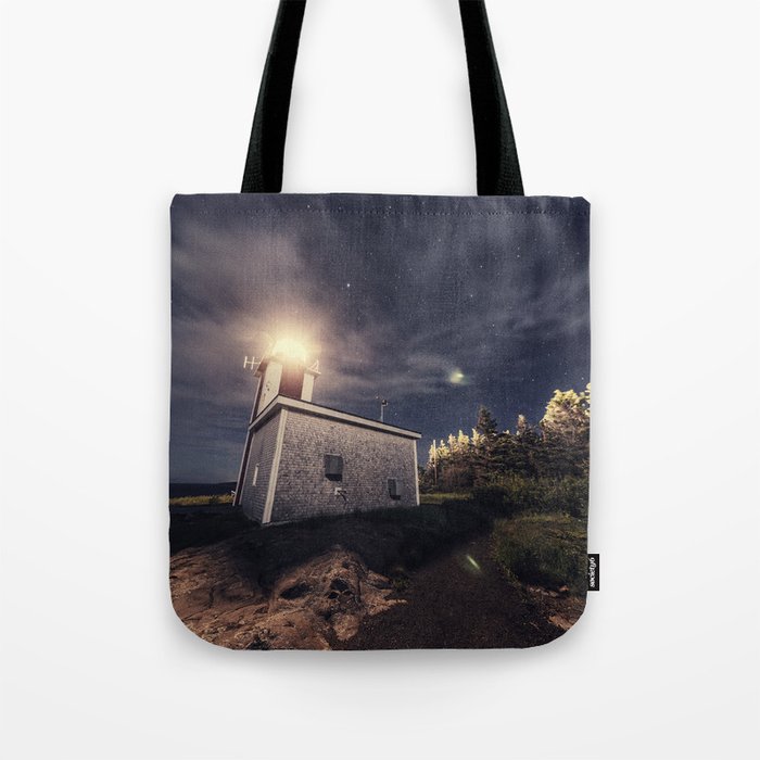 Point Prim Lighthouse Tote Bag