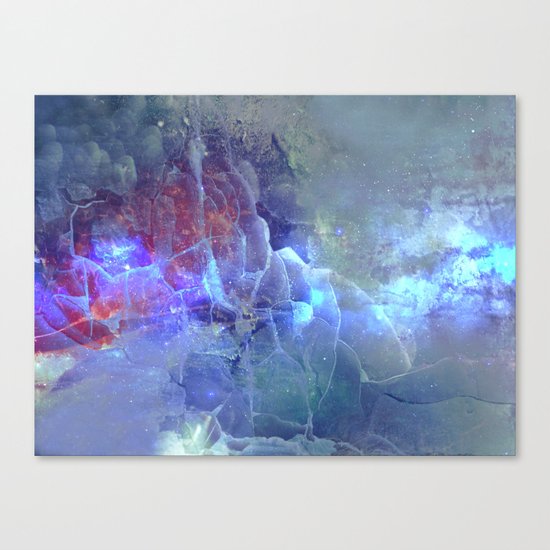 Crystalized Canvas Print