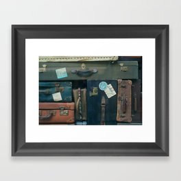 Luggage Framed Art Print