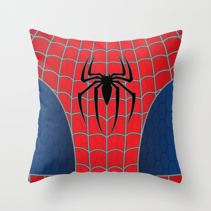 Spider-Man Throw Pillow by crhodes23 