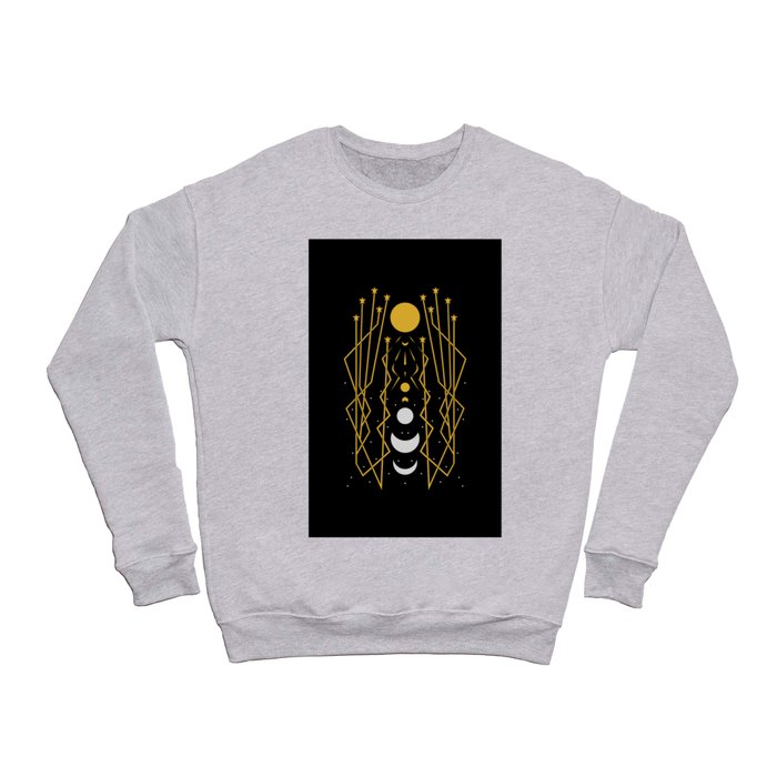 Sun Moon And Stars Crewneck Sweatshirt