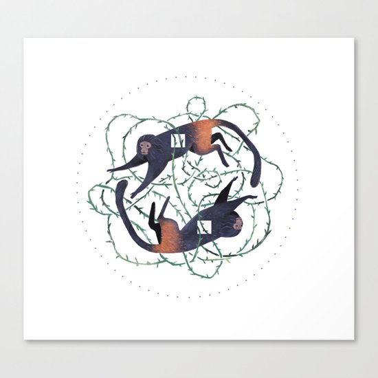 Hoops Canvas Print