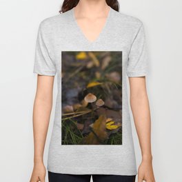 Mushrooms V Neck T Shirt
