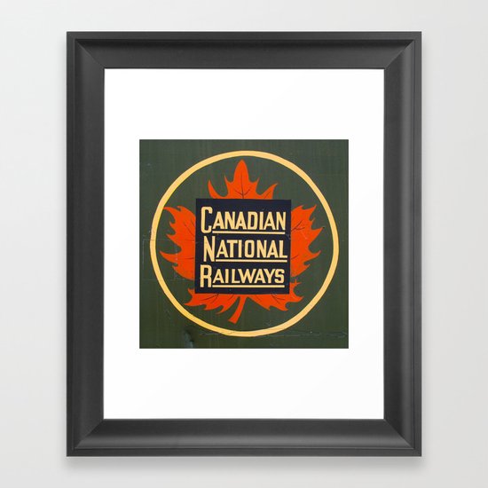 Canadian National Railways Framed Art Print