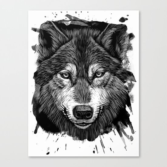 Wolf 2 Canvas Print