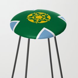 Flag of Derbyshire Counter Stool