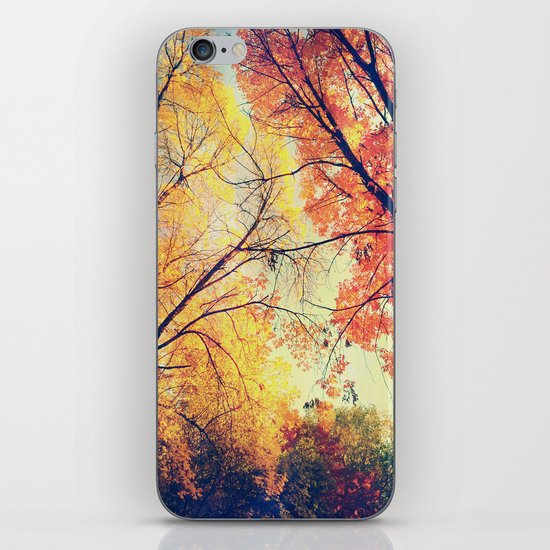 Autumn Embrace iPhone & iPod Skin