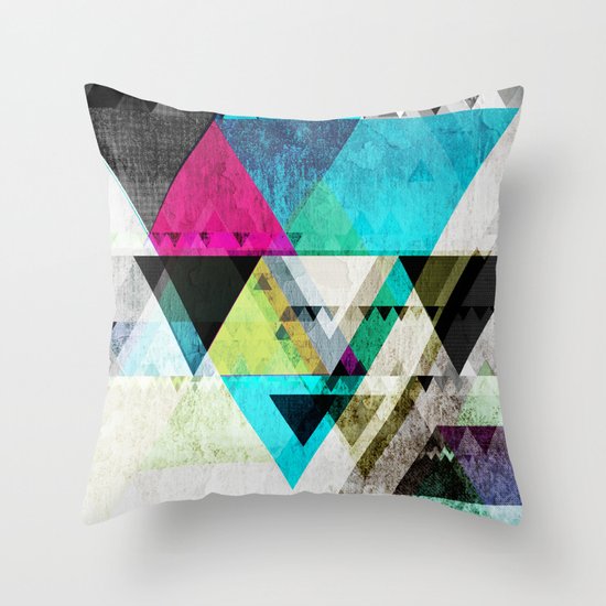Graphic 4 X Throw Pillow