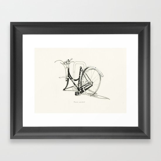 Please Come Back Framed Art Print