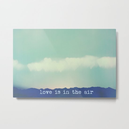 Love Metal Print