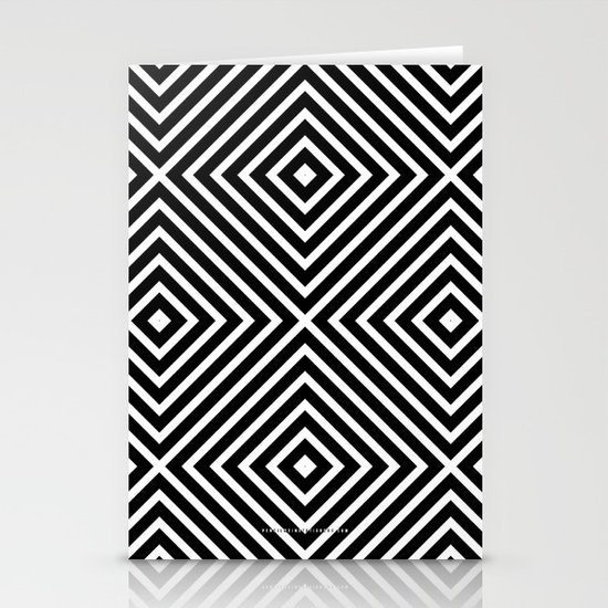 Chevron Diamond ///www.pencilmeinstationery.com Stationery Cards