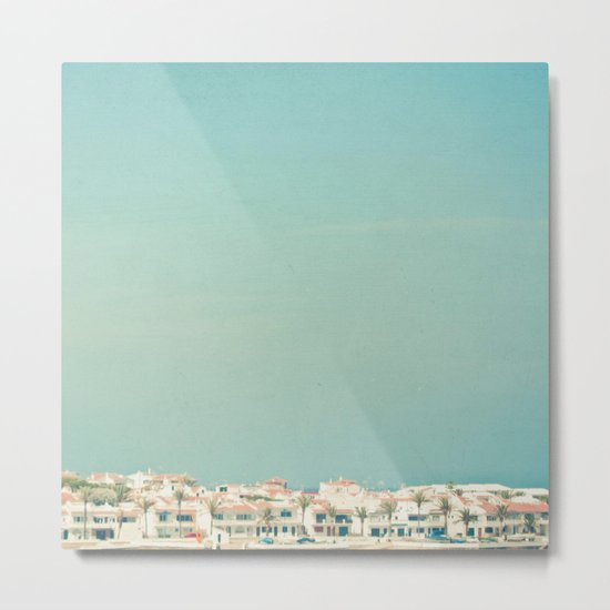 Mediterranean Skyline Metal Print